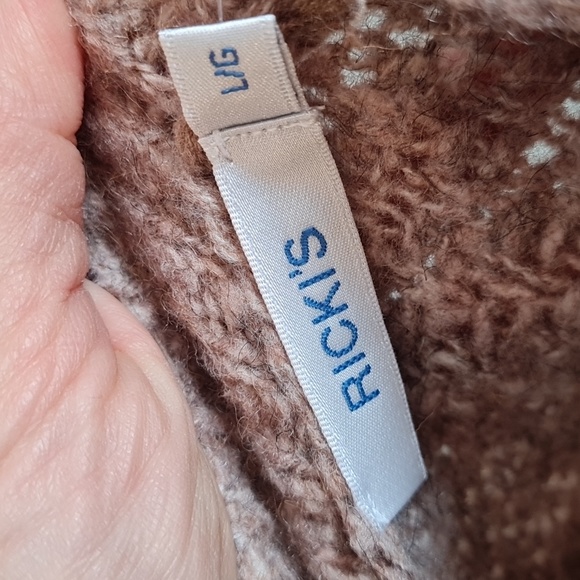 NWT RICKI'S Eco-friendly Oversized Long Sweater - Picture 4 of 6